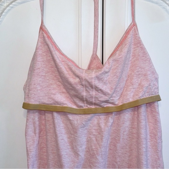 Lululemon Diversity Racerback Tank Sz 10 Heathered Blush Quartz - Picture 10 of 11